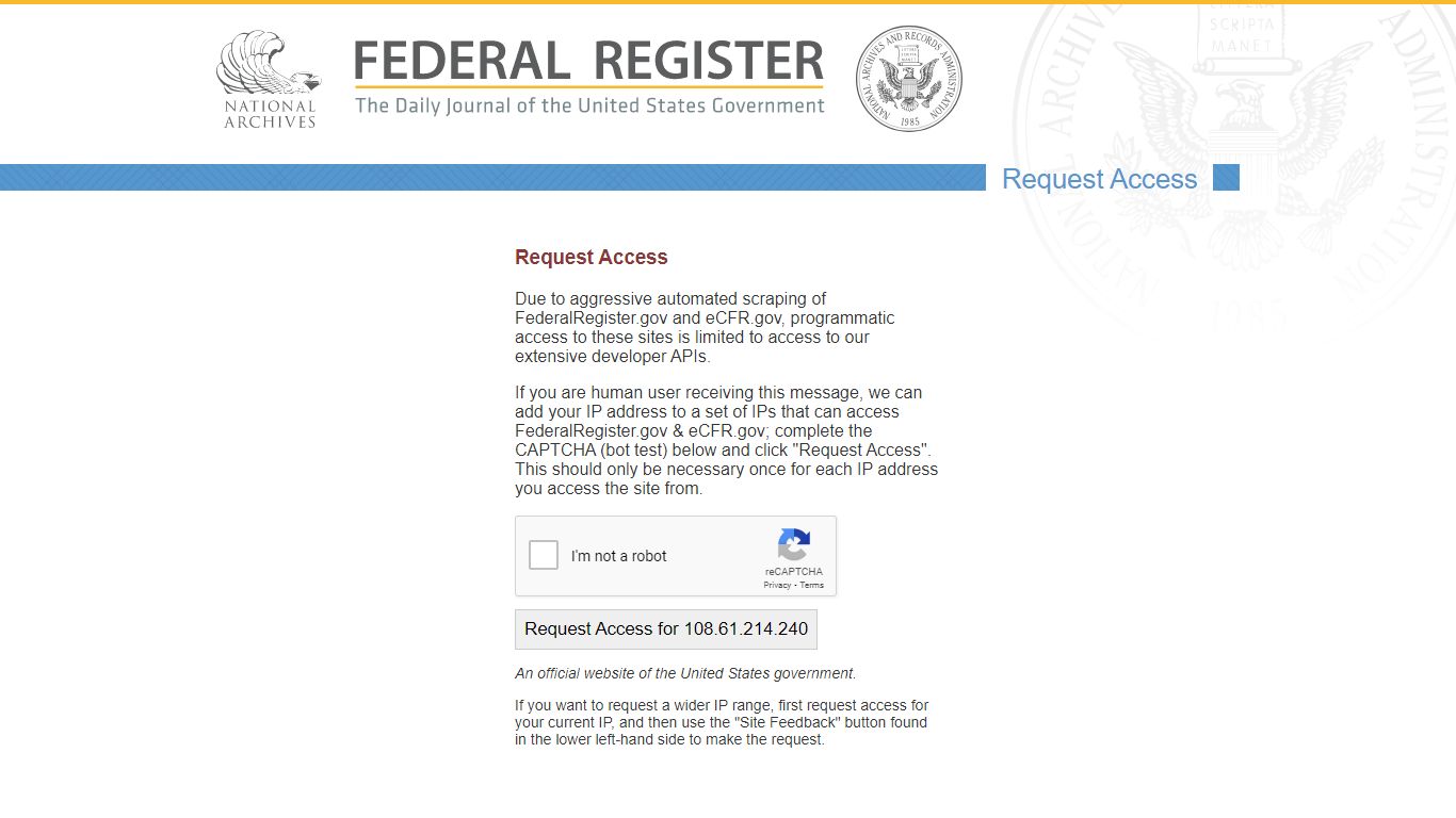Federal Register :: Agencies - Federal Prison Industries